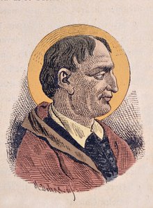 Portret papieża Corneille (Cornelius lub Cornelio) (251-253) autorstwa Italian School