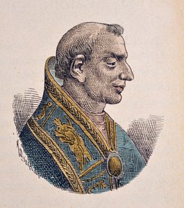 Portret papieża Donusa (Dono lub Domno) (676-678) autorstwa Italian School
