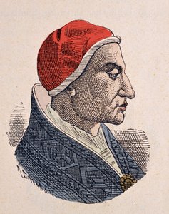 Portret papieża Feliksa IV (Felice) (526-530) autorstwa Italian School