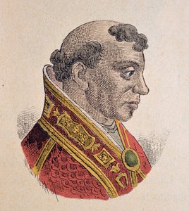 Portret papieża Formozy (Formoso, Formozus) (891-896) autorstwa Italian School