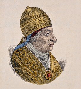 Portret papieża Innocentego VII autorstwa Italian School