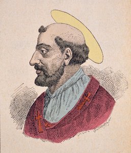 Portret papieża Lin (Linus lub Lino) (67-76) autorstwa Italian School
