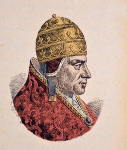 Portret papieża Urbaina VI (Urban lub Urbanus lub Urbano) (1378-1389) autorstwa Italian School