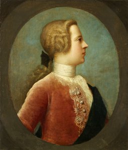 Książę Karol Edward, ok. 1740 (olej na płótnie) autorstwa Italian School
