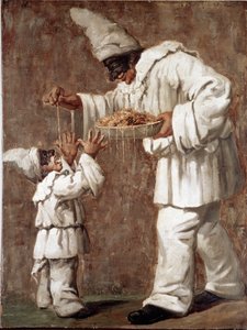 Pulcinella (polichinelle) Postać komedii dell