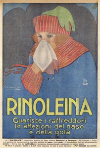 Rinolein (litografia kolorowa) autorstwa Italian School