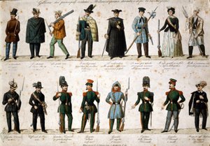 Risorgimento: The Five Days of Milan (Cinque giornate di Milano) (18-22 marca 1848): to jeden z pierwszych epizodów rewolucji 1848 (część pierwszej włoskiej wojny o niepodległość), w której powstali mediolańczycy powstańczy ludność przeciwko autorstwa Italian School