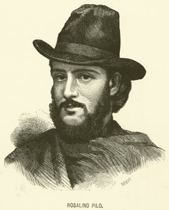 Rosalino Pilo (grawerowanie) autorstwa Italian School