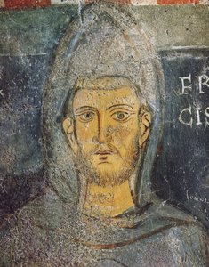 Święty Franciszek z Asyżu, kaplica św. Grzegorza, ok. 1224