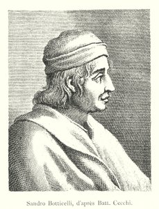 Sandro Botticelli, wg Batta Cecchi (grafika) autorstwa Italian School