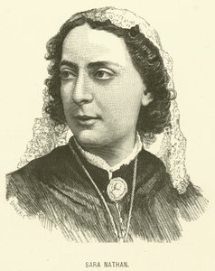 Sara Nathan (Grawerowanie) autorstwa Italian School