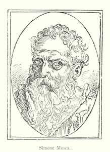 Simone Mosca (Grawerowanie) autorstwa Italian School