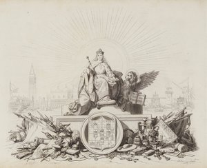 Storia Veneta (grawerowanie) autorstwa Italian School