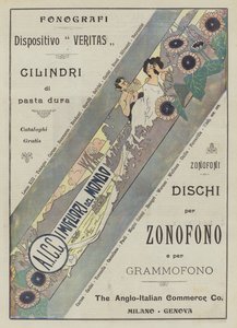 The Anglo-Italian Commerce Co (kolorowa litografia) autorstwa Italian School