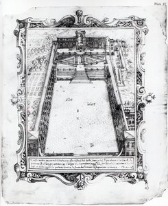 Dwór Belwederski w Watykanie Rzym, 1581 autorstwa Italian School