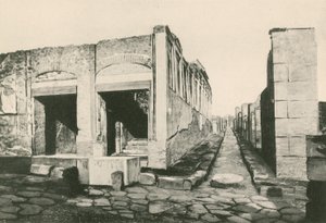 Budynek Eumachii taki, jaki jest (wklęsłodruk) autorstwa Italian School