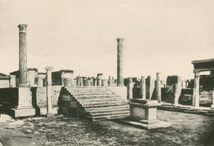 Świątynia Apolla w obecnej formie (wklęsłodruk) autorstwa Italian School