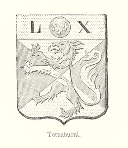Tornabuoni (grawerowanie) autorstwa Italian School