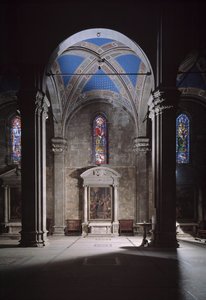 Widok katedry w Lukce autorstwa Italian School