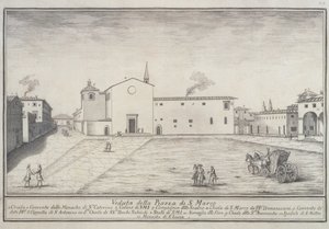 Widok na kościół San Marco, Florencja