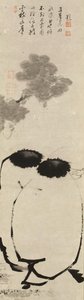 H Anshan i Shi, od. 1763 autorstwa Ito Jakuchu