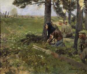 Pielęgniarka, 1914-1917 autorstwa Ivan Alexeyevich Vladimirov