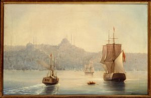 Konstantynopol, port / obraz IK Aivazovsky