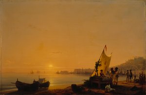 Zatoka Neapolitańska, 1844. autorstwa Ivan Konstantinovich Aivazovsky