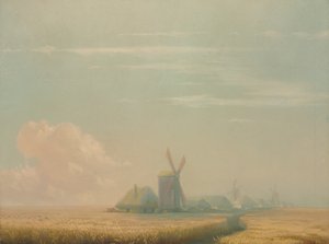 Żniwa ukraińskie, 1857 autorstwa Ivan Konstantinovich Aivazovsky