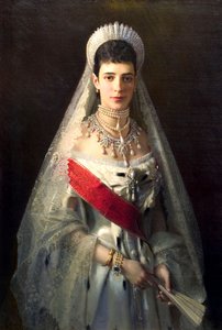Portret cesarzowej Marii Fiodorowny, księżnej Dagmar Danii, 1847-1928