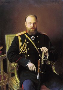 Portret cesarza Aleksandra III, 1886