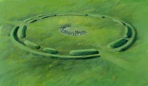 Stonehenge: trzecia faza rozpoczynająca się od ułożenia kamieni w podwójny półksiężyc