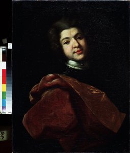 Portret barona Siergieja Stroganowa (1707-1756) (Portret barona Siergieja Stroganowa). Obraz Ivan Nikitich Nikitin (Nikitine) (ok. 1680-po 1742), olej na płótnie