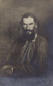 Lew Tołstoj, rosyjski powieściopisarz autorstwa Ivan Nikolaevich Kramskoy