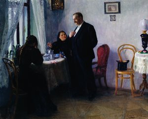 Propozycja małżeństwa autorstwa Ivan Semenovich Malinin