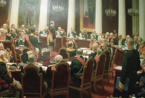 Uroczysta sesja Rady Państwa Cesarskiej Rosji 7 maja 1901 r. 1903