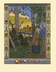 Ilustracja do bajki Pióro Finisty Sokoła, 1901-1902