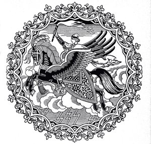 Ilja Muromiec, 1934 autorstwa Ivan Yakovlevich Bilibin