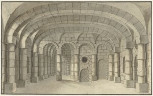 Scenografia do lochów autorstwa J.A. Tempelier