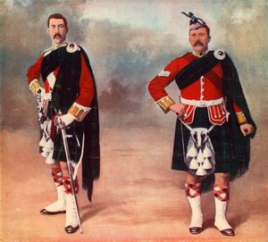 „The Cape Town Highlanders”, 1900. autorstwa JE Bruton
