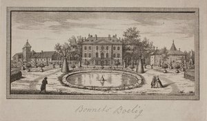 Rezydencja Bonneta w Genthod autorstwa J.F. Clemens