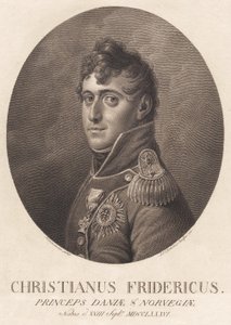 Christian Frederik autorstwa J.F. Clemens