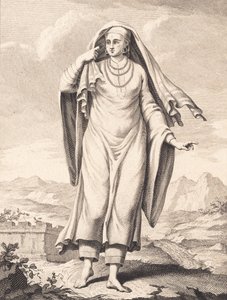 Stojąca Arabka autorstwa J.F. Clemens
