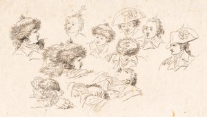 Arkusz wyjaśniający do „Śmierci generała Montgomery” autorstwa J.F. Clemens