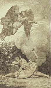 Ilustracja do "Adama i Ewy" Ewalda. W autorstwa J.F. Clemens