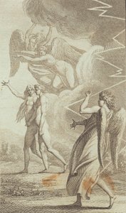 Ilustracja do "Adama i Ewy" Ewalda. V autorstwa J.F. Clemens
