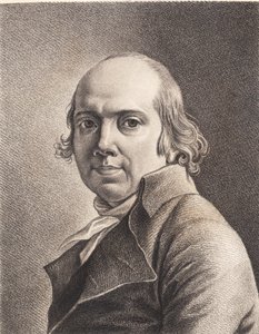 Jens Juels narysował autoportret autorstwa J.F. Clemens