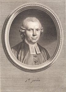 Królewski spowiednik Christian Bastholm autorstwa J.F. Clemens