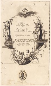 „Przekaż mapę nad Kattegatet” autorstwa J.F. Clemens