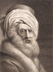 Portret starca. Nathan der Weise autorstwa J.F. Clemens